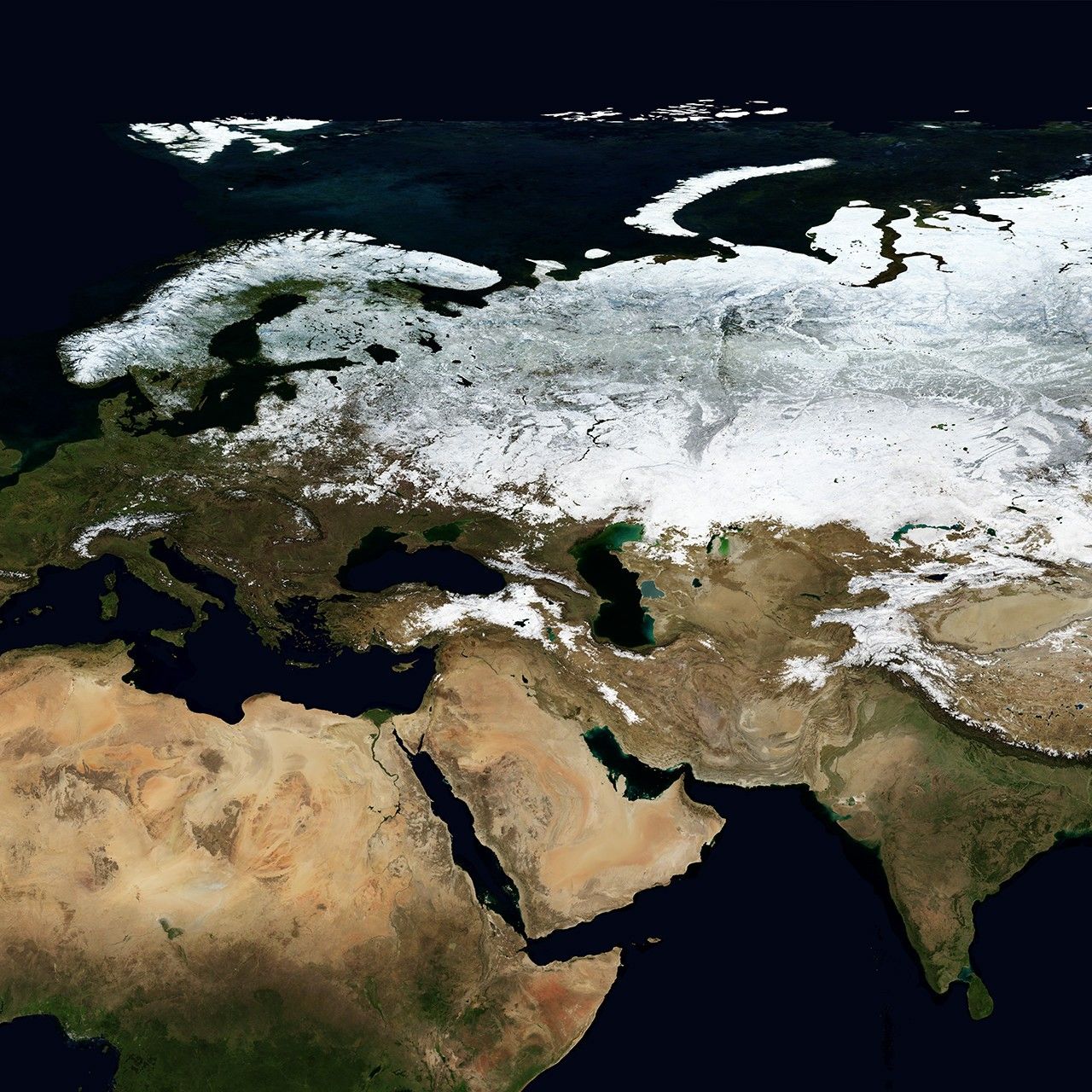 Blue Marble: Next Generation w/ Topography, December