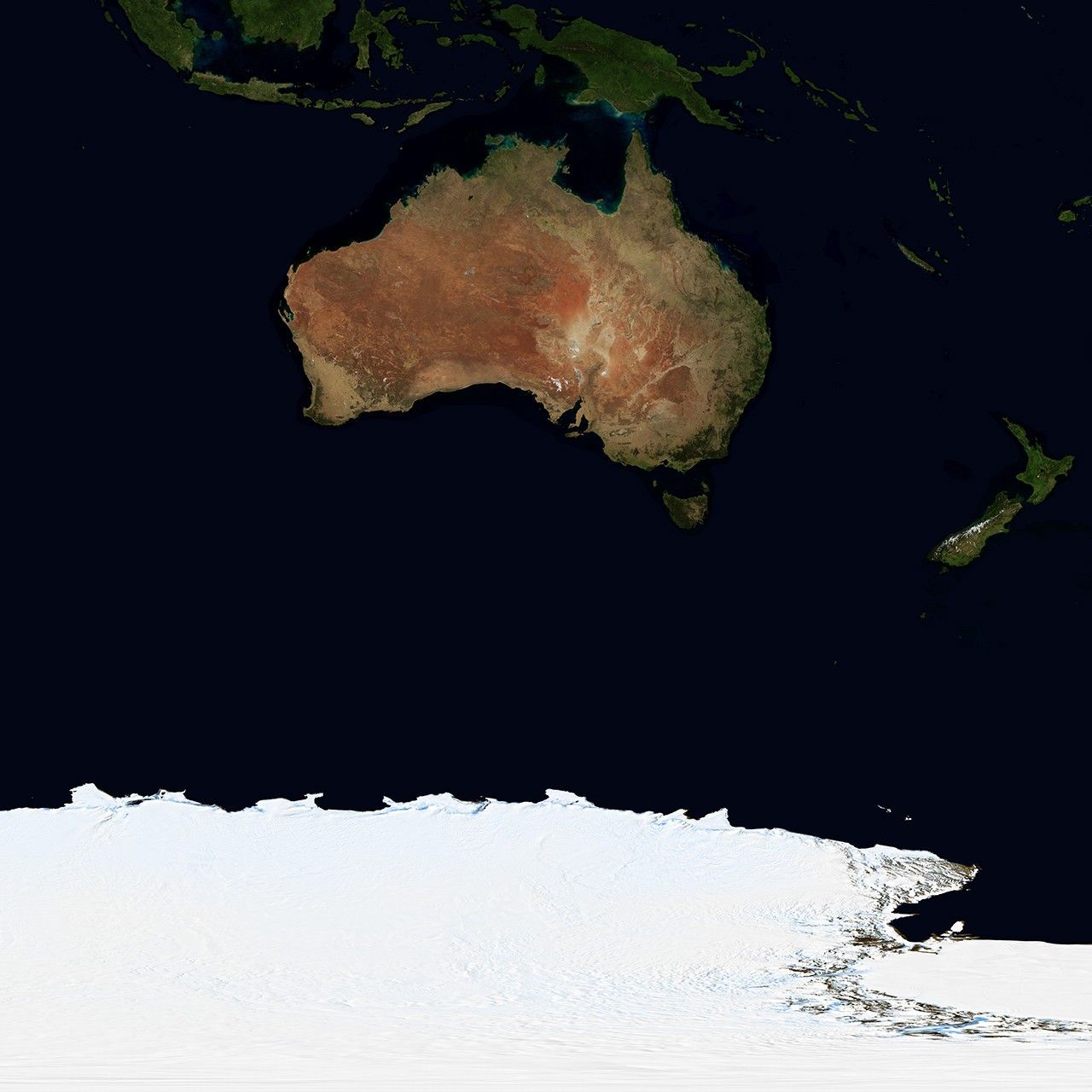 Blue Marble: Next Generation w/ Topography, December