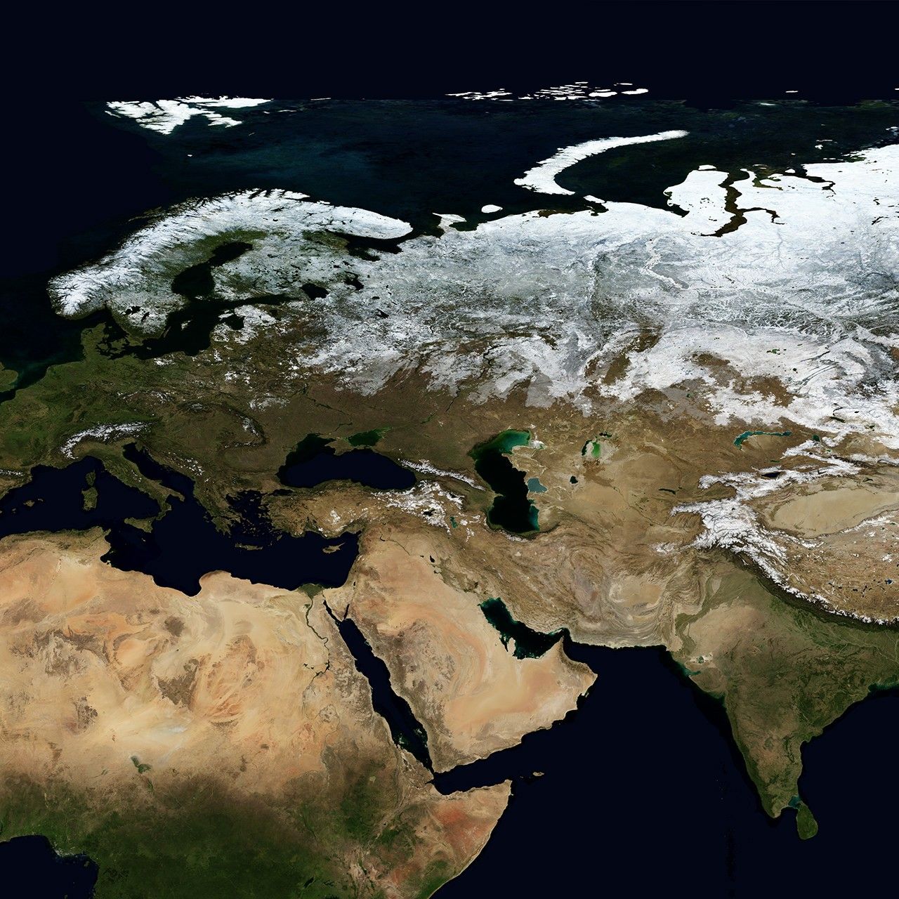 Blue Marble: Next Generation w/ Topography, November
