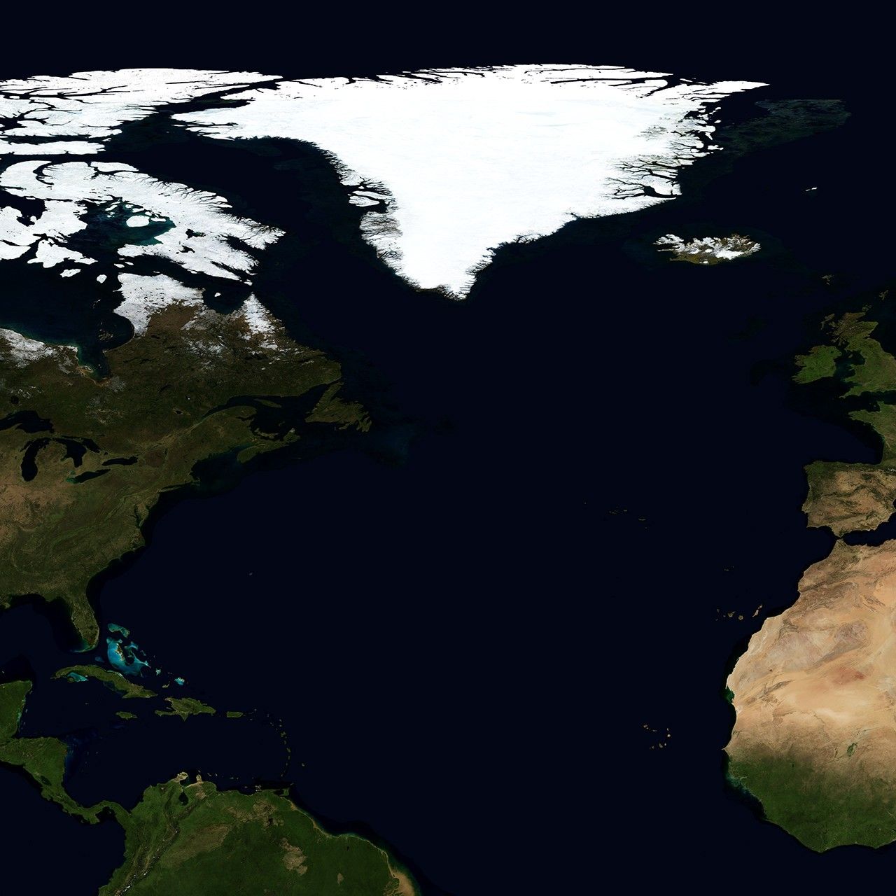 Blue Marble: Next Generation w/ Topography, October