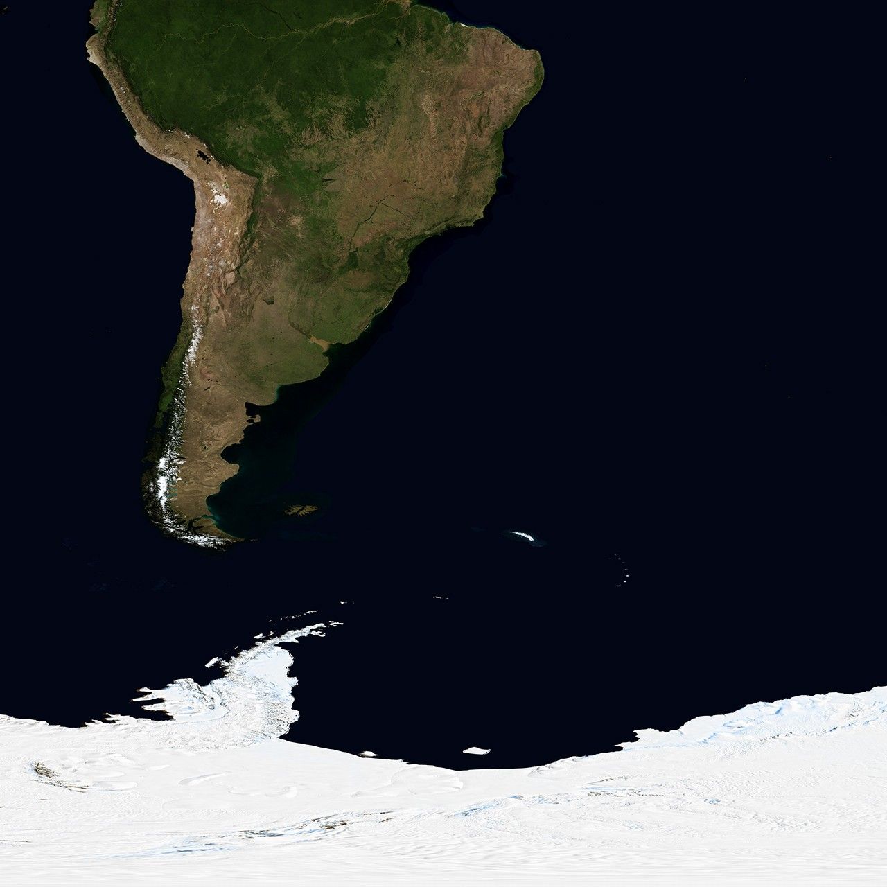 Blue Marble: Next Generation w/ Topography, October