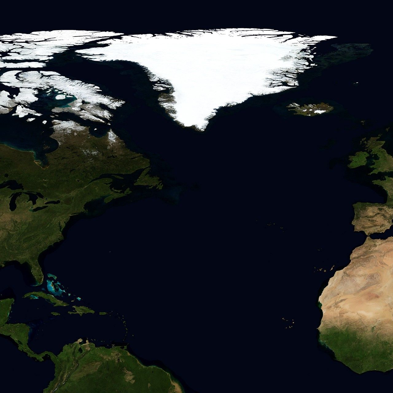 Blue Marble: Next Generation w/ Topography, September