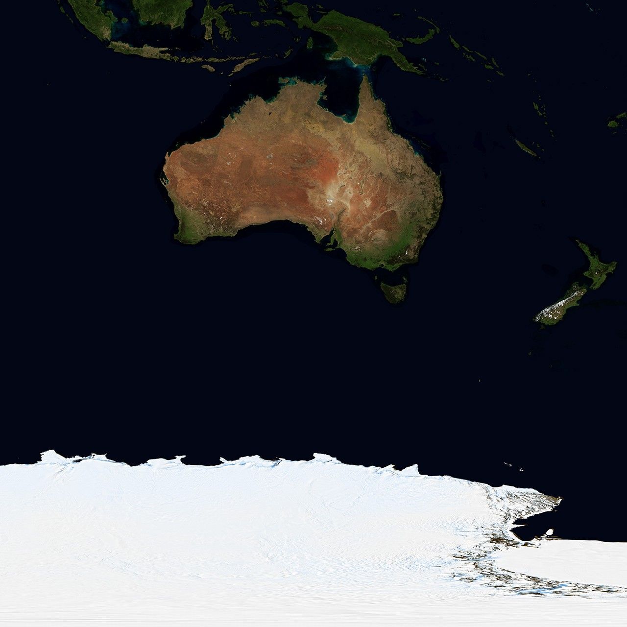 Blue Marble: Next Generation w/ Topography, September