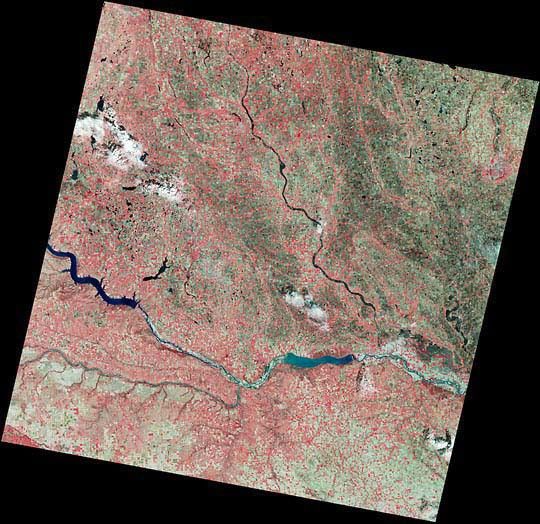 First Landsat-7 Image