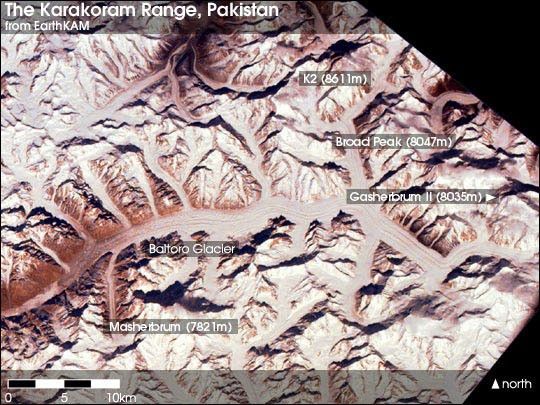 Karakoram Range, Pakistan - NASA Science
