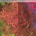 Yellowstone Park Boundary from Landsat 7