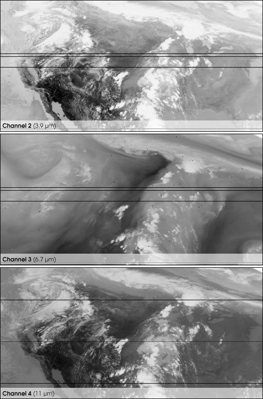 First Infrared Images from GOES 11