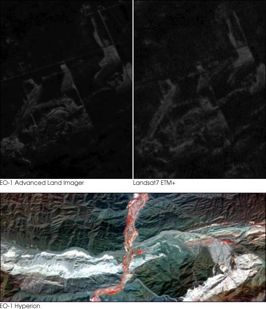 First Images from EO-1 Satellite