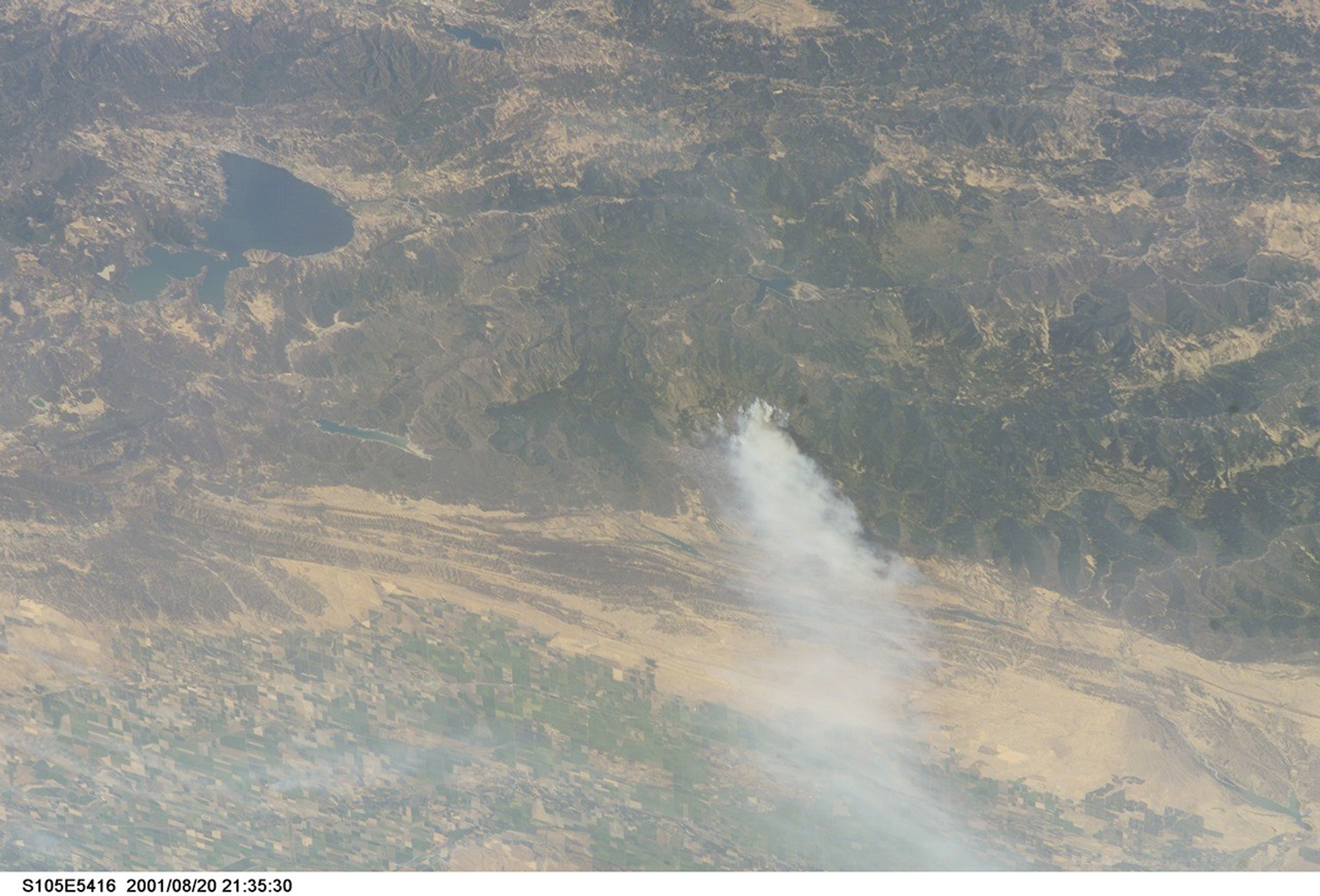 California Wildfires as Seen From the Space Shuttle - related image preview