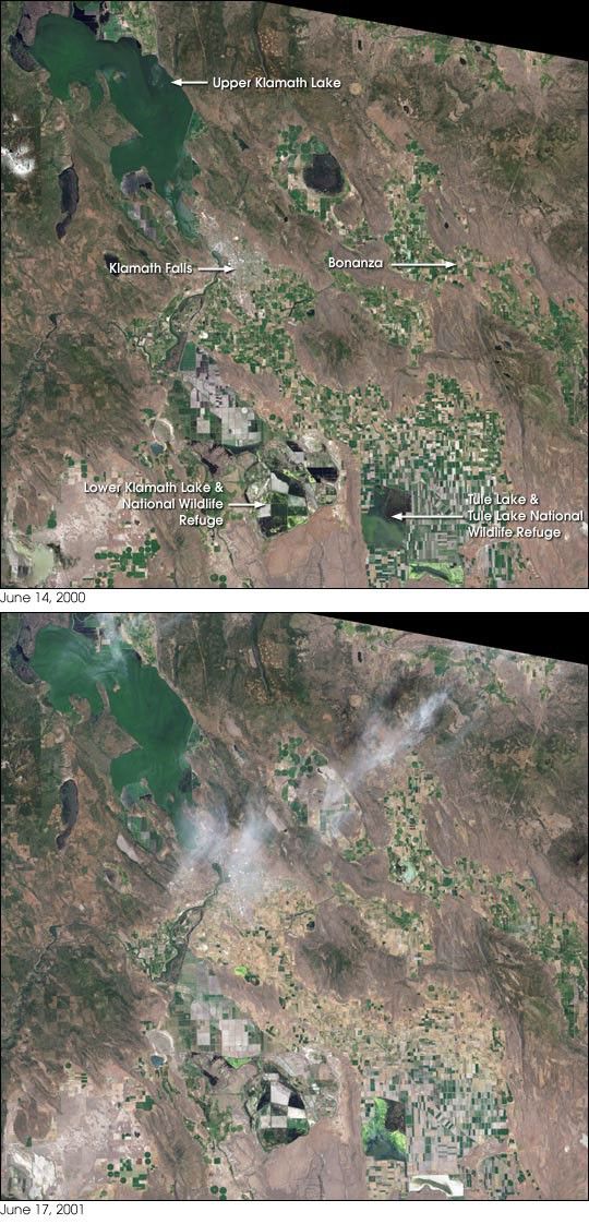 Drought in the Klamath River Basin