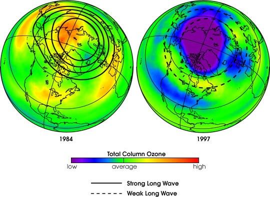 NASA Confirms Arctic Ozone Depletion Trigger