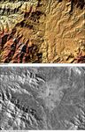 Elevation Map of Kathmandu, Nepal
