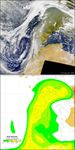 Predicted Dust Movement Matches Satellite Images