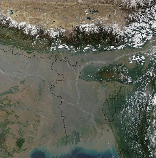 Pollution over Bangladesh and India - NASA Science
