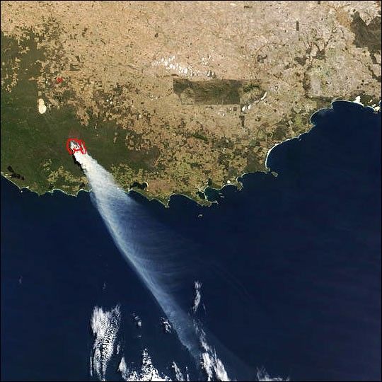 Forest Fire in Southwest Australia