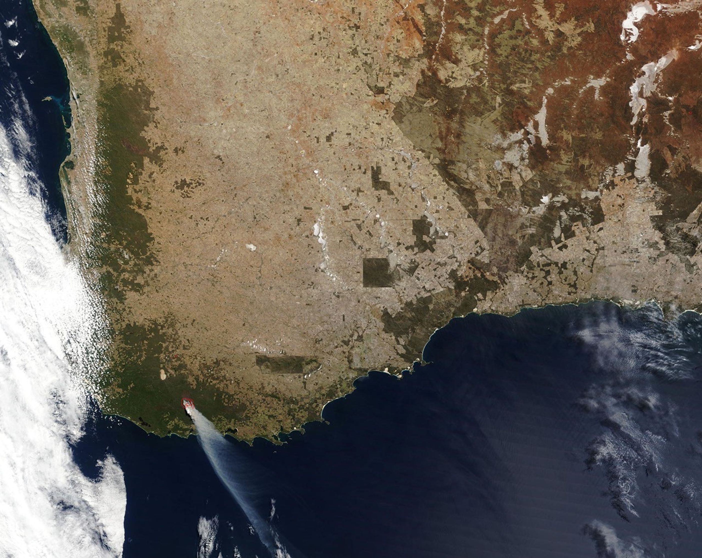 Forest Fire in Southwest Australia