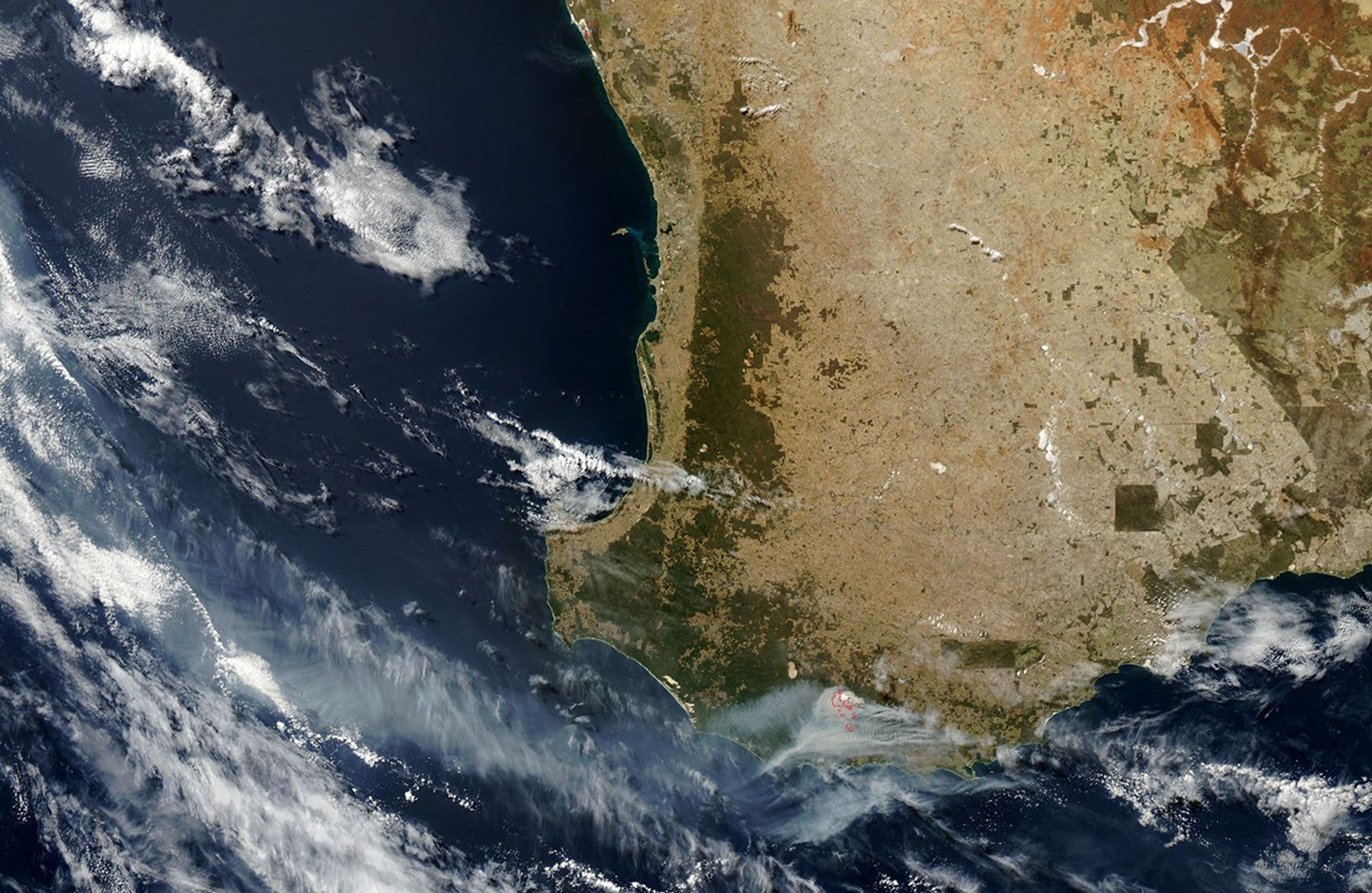 Forest Fire in Southwest Australia