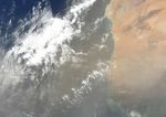 Dust Storm over Mauritania