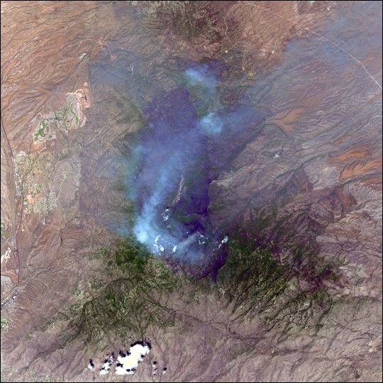 
			Fires in Arizona and New Mexico - NASA Science			