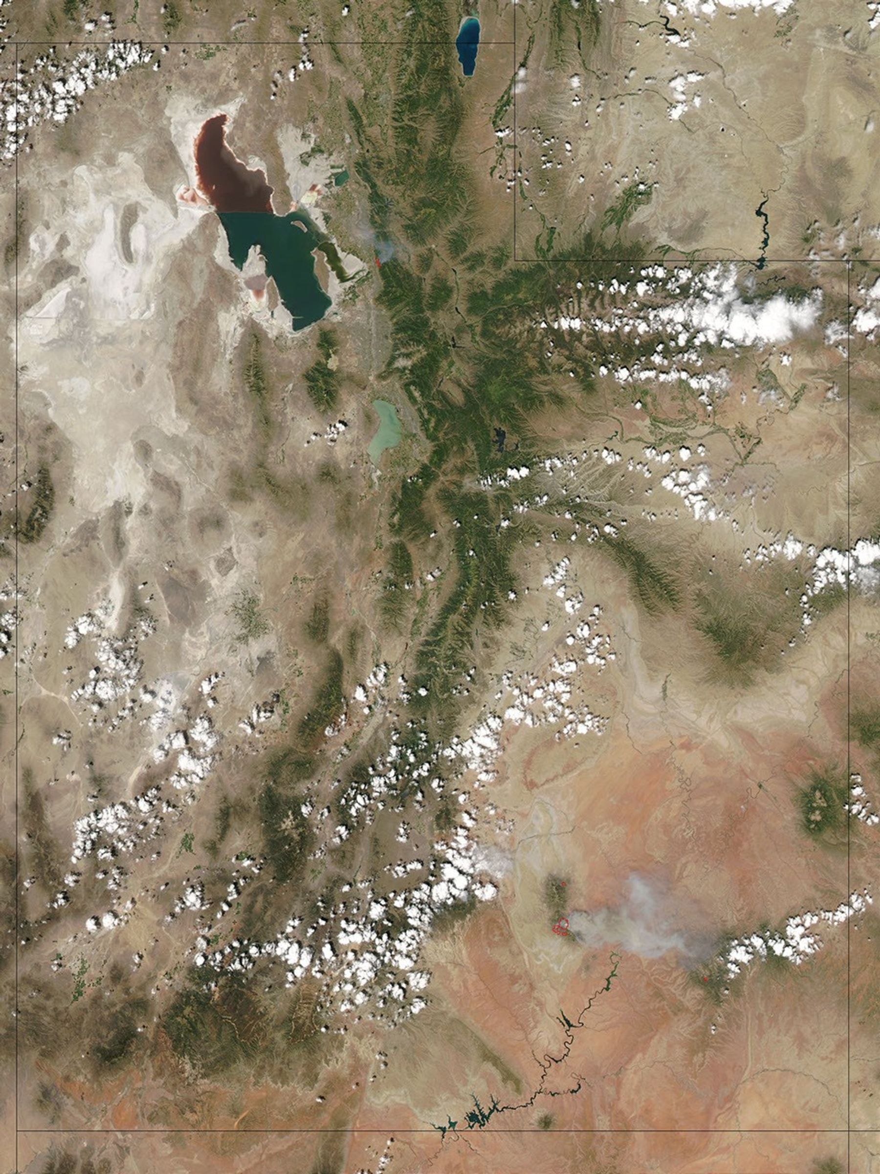 Fires in Utah
