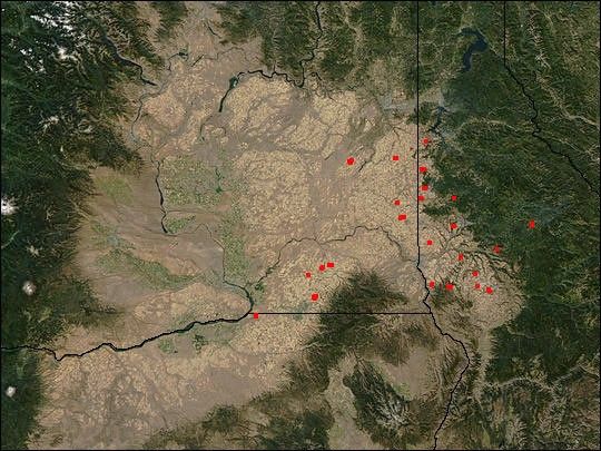Agricultural Fires in Washington