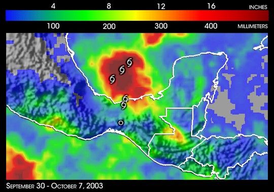 Tropical Depression Larry