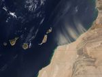 Dust off Morocco