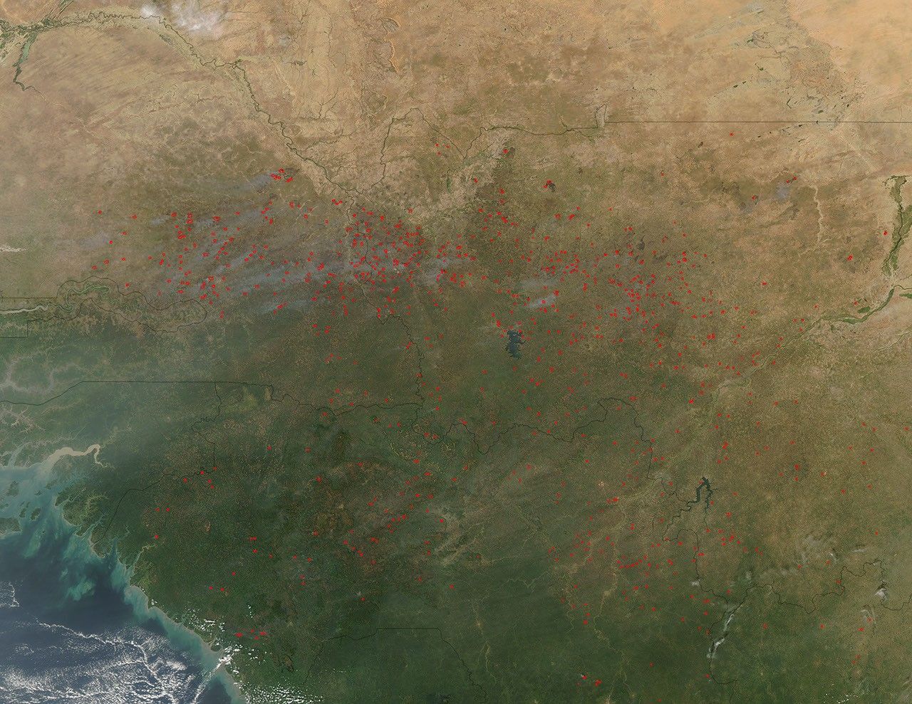 Fires in West Africa - NASA Science