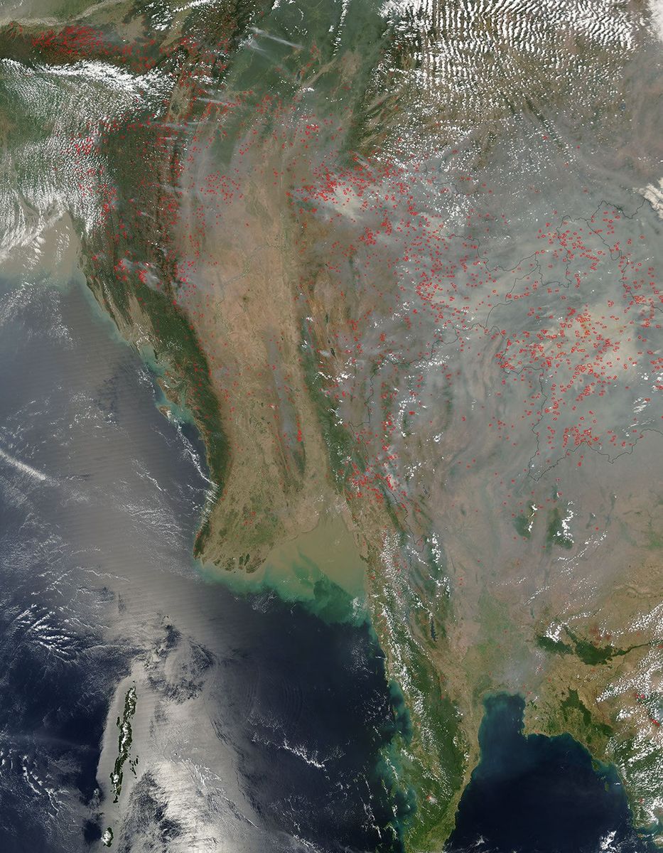 Fires in Southeast Asia - NASA Science