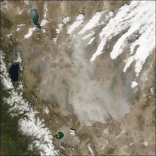 Nevada Dust Storm Closes Interstate 80