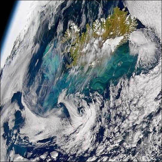 Bright Waters Around Iceland