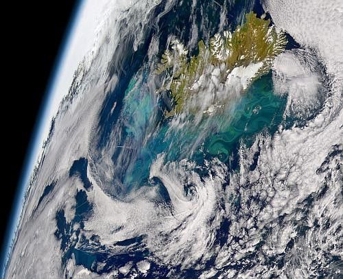 Bright Waters Around Iceland