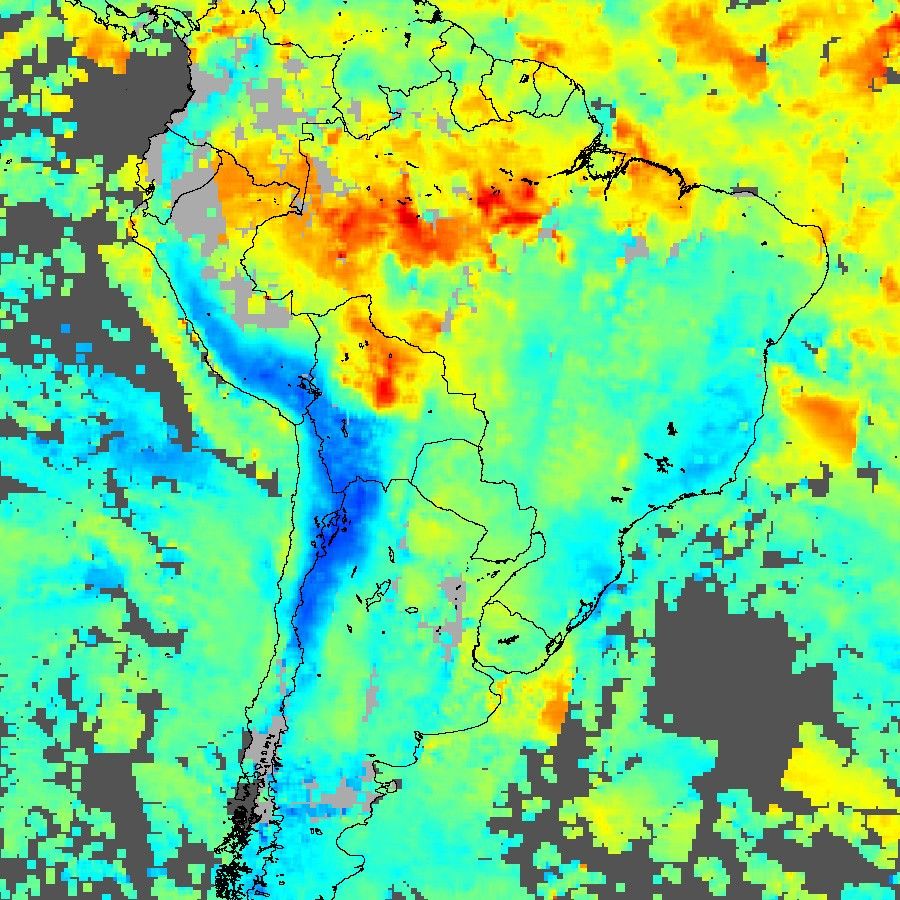 Smoke from Brazilian Fires