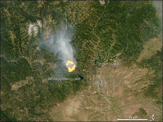 French Fire in Northern California