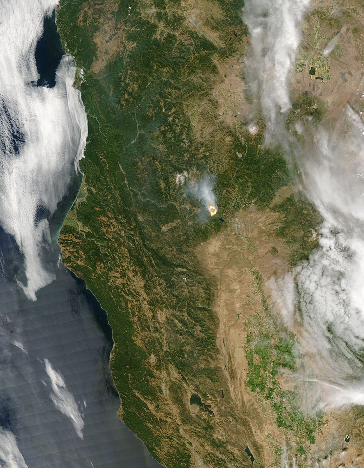 French Fire in Northern California