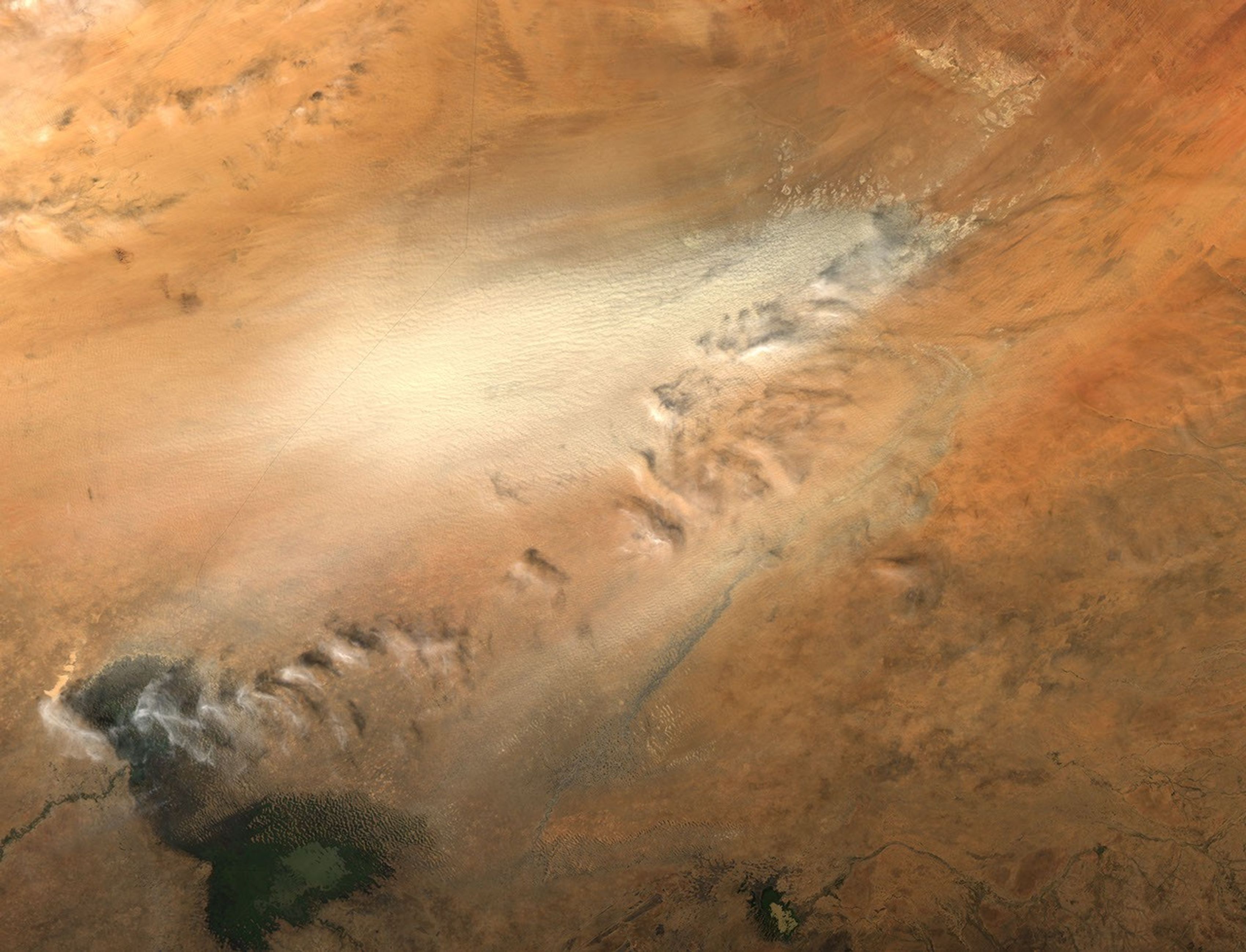 Dust Storm in the Bodele Depression