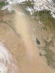 Dust Storm Blows Across Iraq
