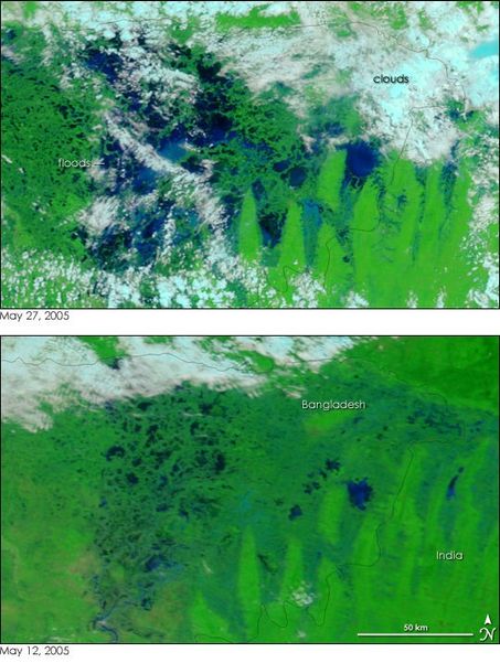Floods in Bangladesh - NASA Science
