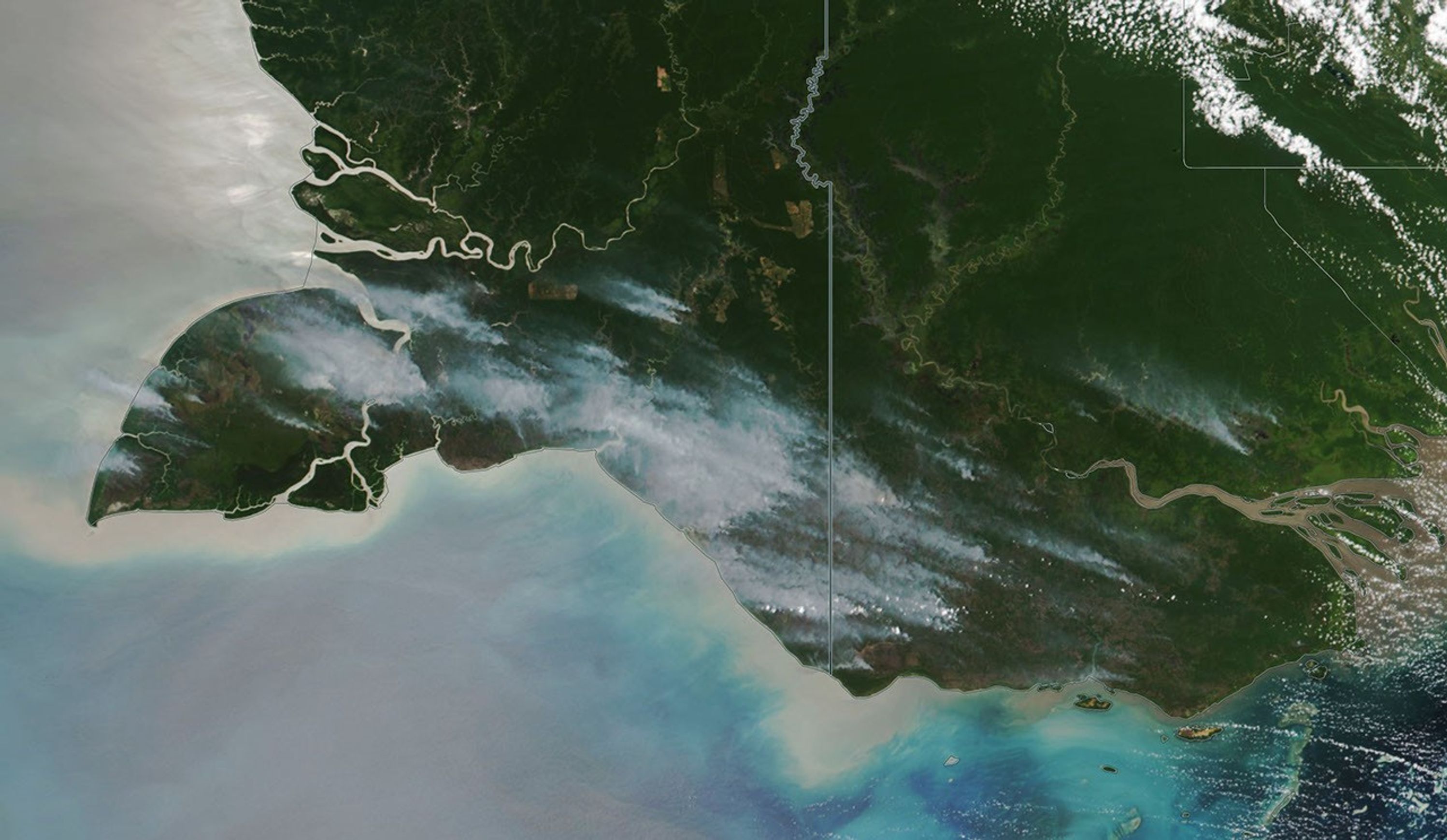 Increased Fire Activity in New Guinea