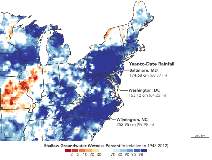 Soggy 2018 for the Eastern U.S.