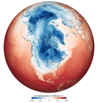 Arctic Weather Plunges into North America