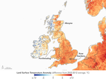 An Unusually Warm February in the United Kingdom