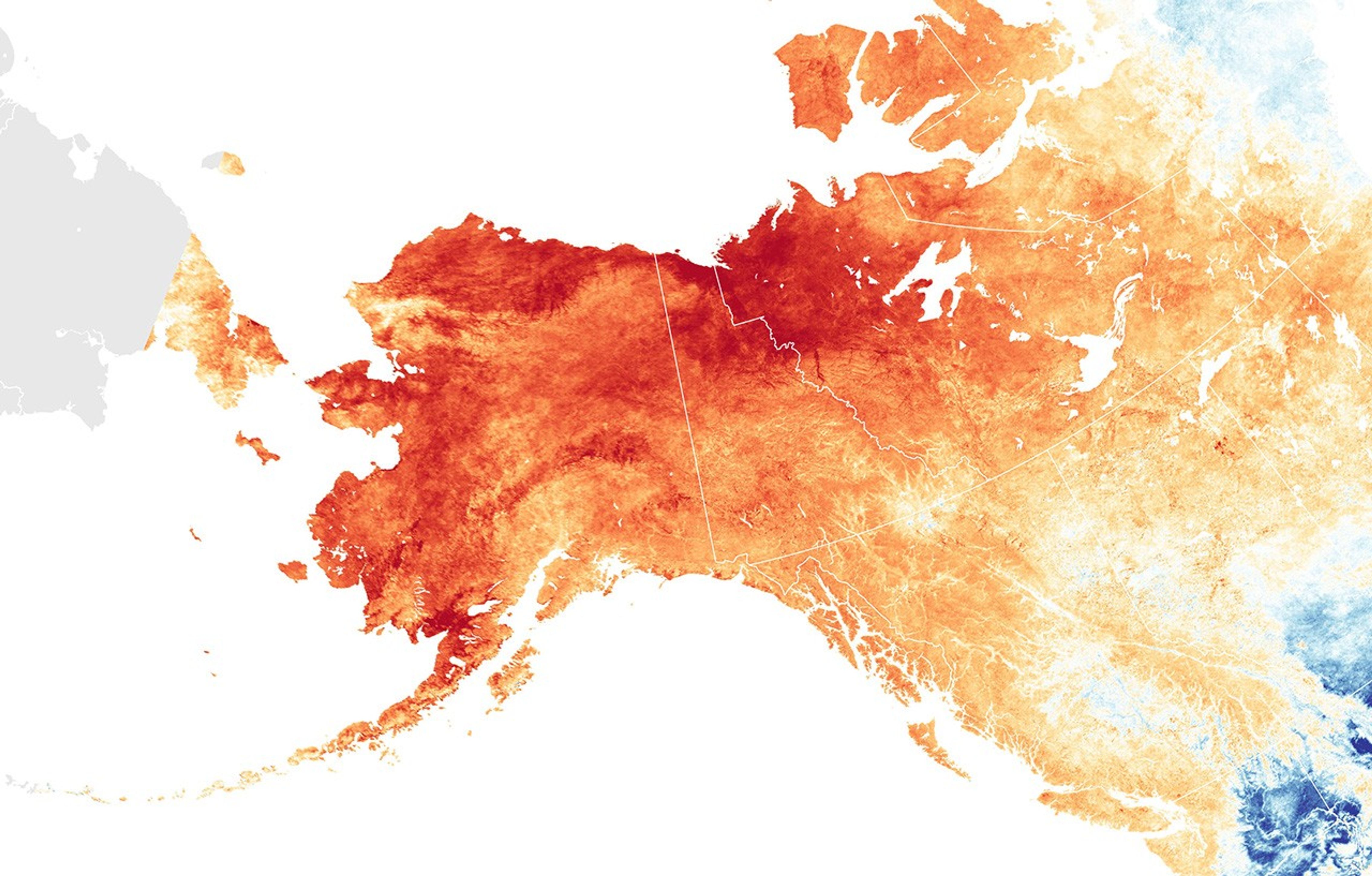 Alaska Hit With a Hot March