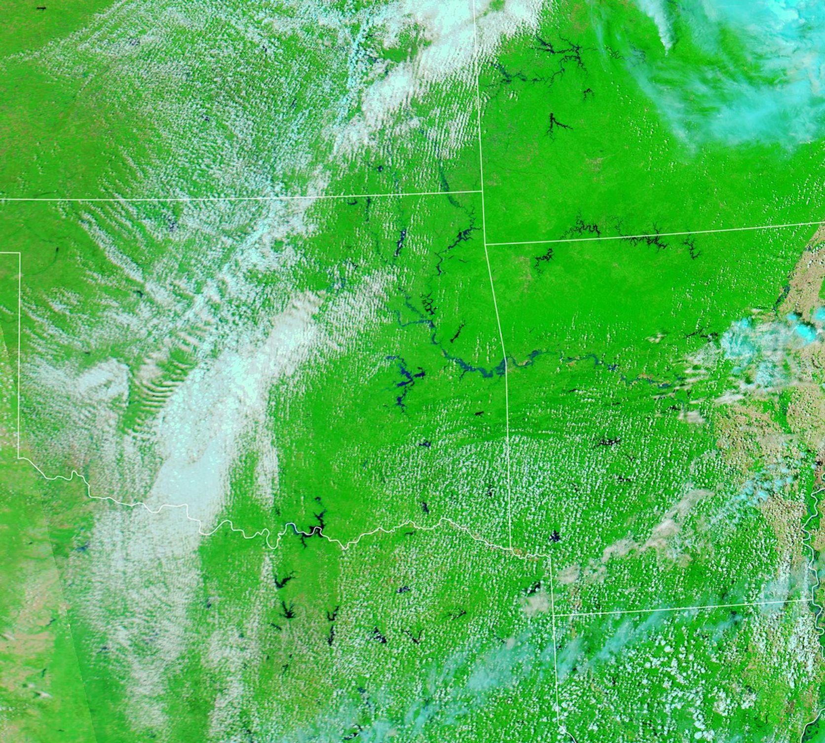 Flooding Along the Arkansas River