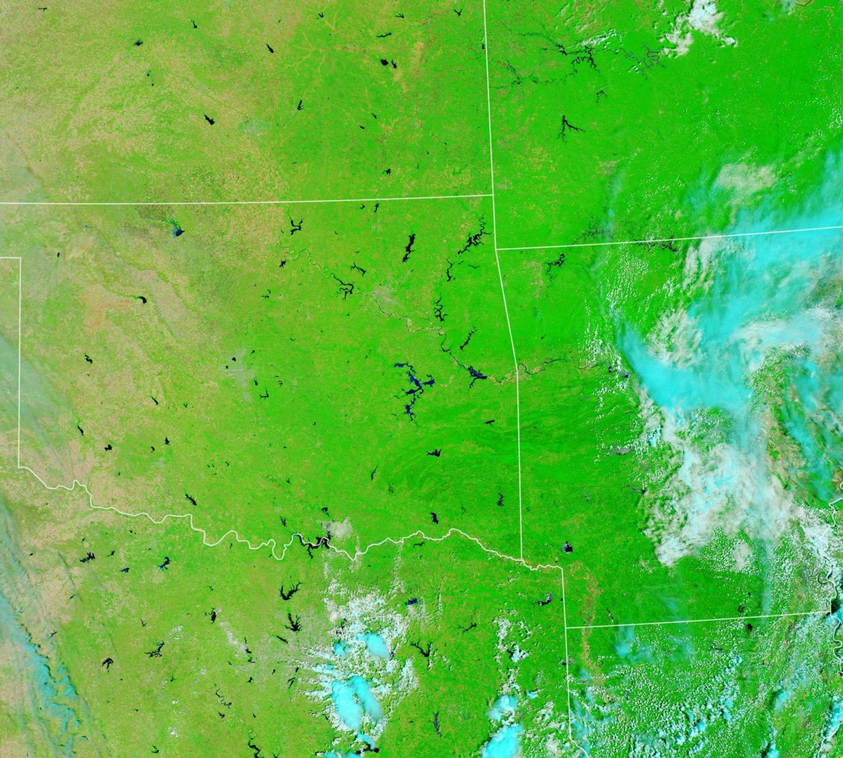 Flooding Along the Arkansas River
