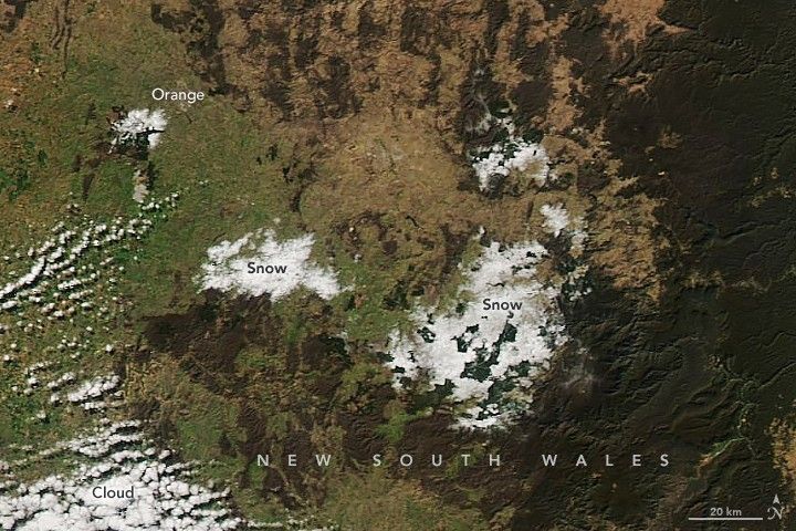 A Potent Cold Snap for Australia