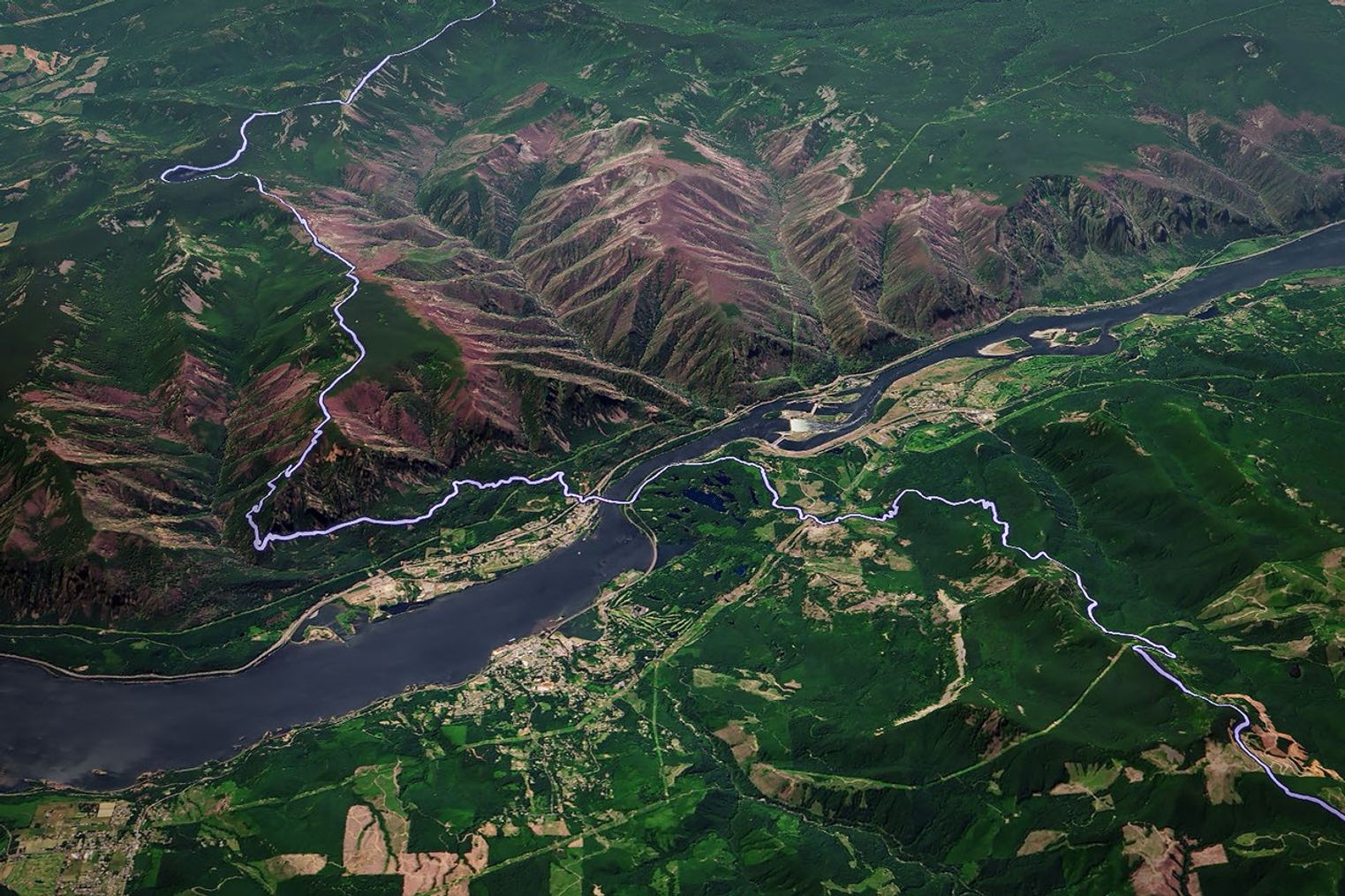 Landmarks of the Pacific Crest Trail