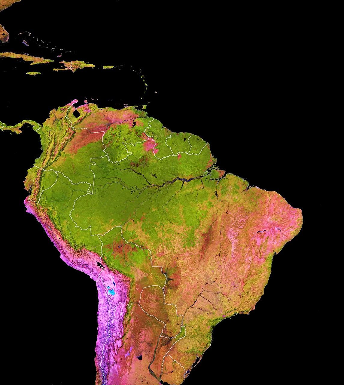 Mapping the Amazon