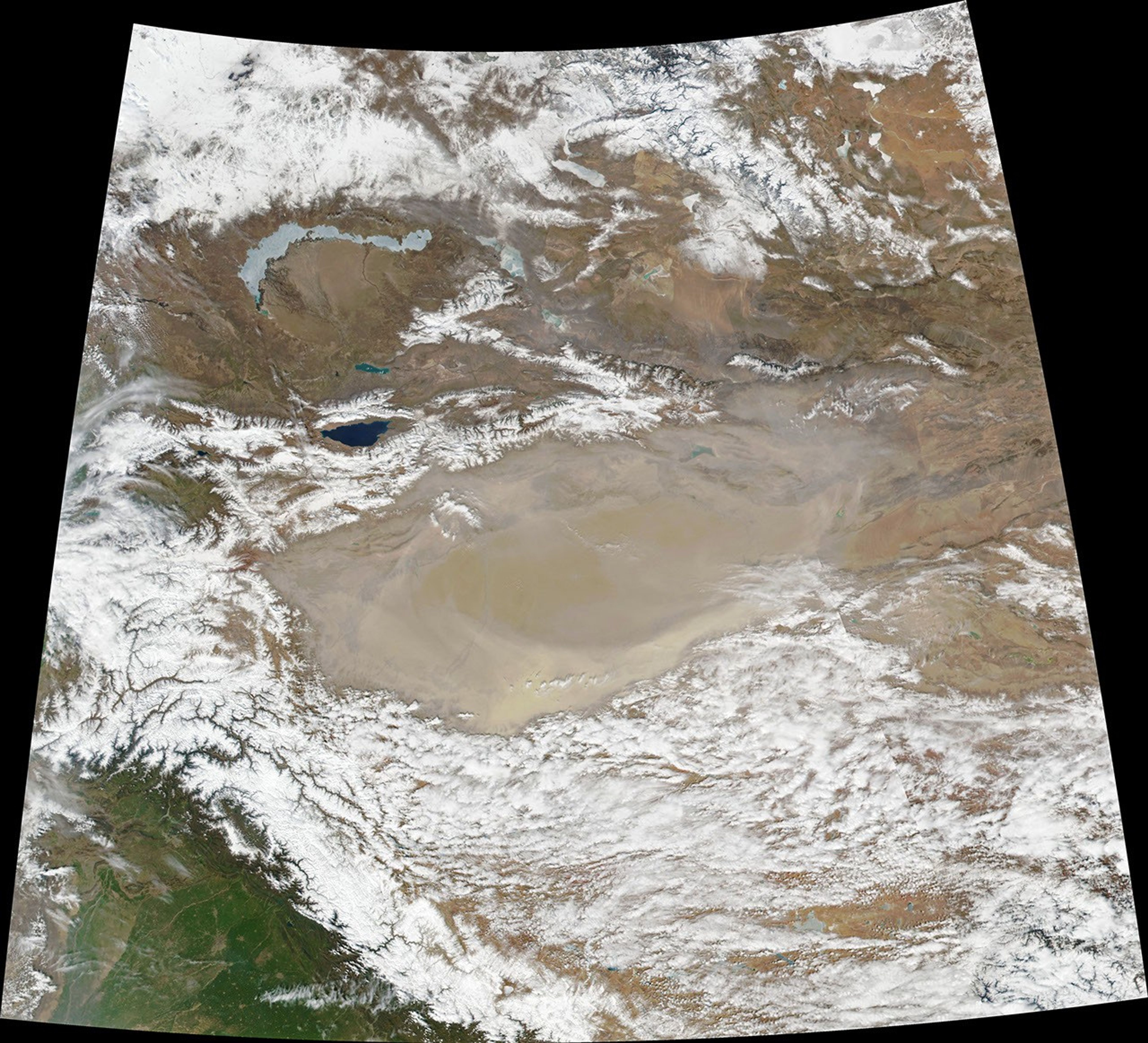 A Decline in Asian Dust