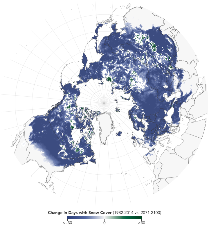 Habitat at Risk for Snow-Dependent Organisms